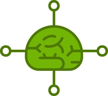 bağlantı ağ simgesi vektör illüstrasyonu