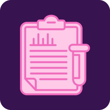 Lab web simgesi basit illüstrasyon