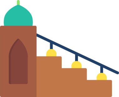 Cami. Web simgesi basit tasarım 