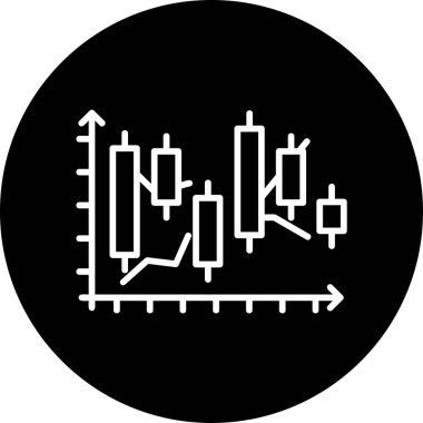 Japon şamdan iş simgesi vektörü