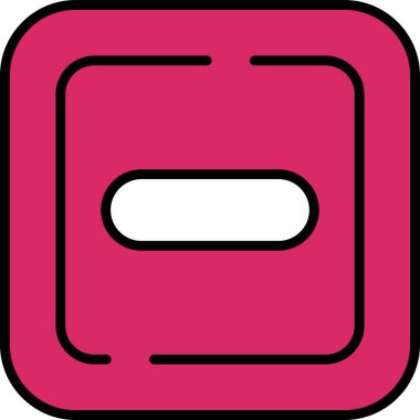 Girdi web simgesi vektör illüstrasyonu yok