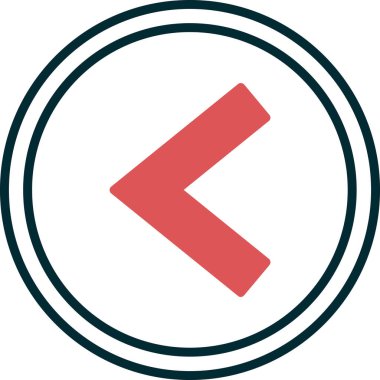 Sembol simgesinden küçük, vektör illüstrasyonu basit tasarım