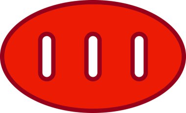 Fırın web simgesi vektör illüstrasyonu