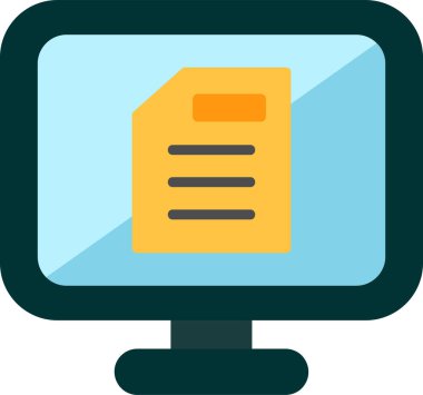 Basit Uygulama simgesinin vektör çizimi