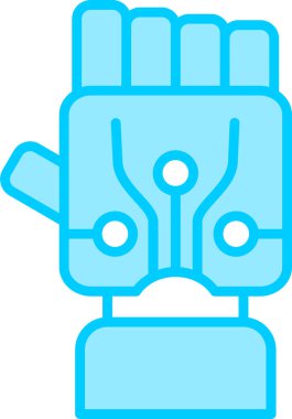 Biyonik El Ağı vektör çizimi