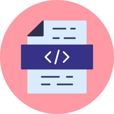 Basit kodlama geliştirme simgesi vektörü