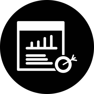 İş dünyasının vektör illüstrasyonu modern simge