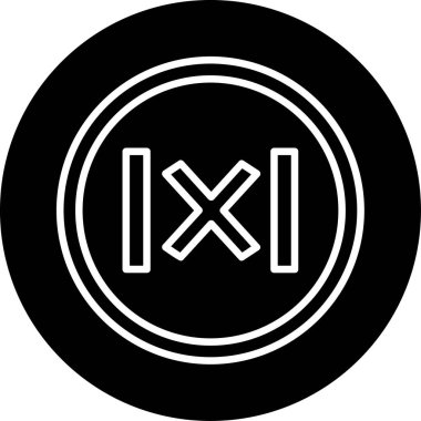 Değer modern simgesinin vektör illüstrasyonu