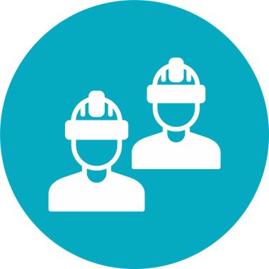 İnşaatçının arabası. Web simgesi basit illüstrasyon