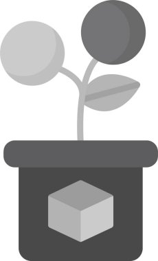 İş Yatırım simgesinin vektör illüstrasyonu