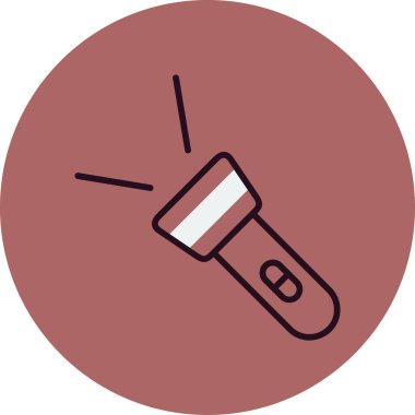 el feneri simge vektör çizim 