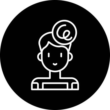 Ümitsiz Vektör Simgesi Beyaz Arkaplanda İzole Edildi  