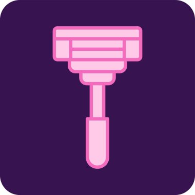 Jilet. Web simgesi basit illüstrasyon