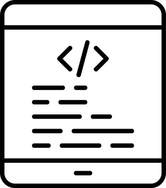 tablet simgesi, vektör illüstrasyonu