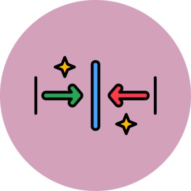 Oklar. Web simgesi basit illüstrasyon