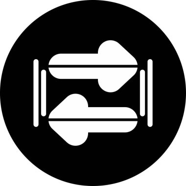 Oklar. Web simgesi basit illüstrasyon