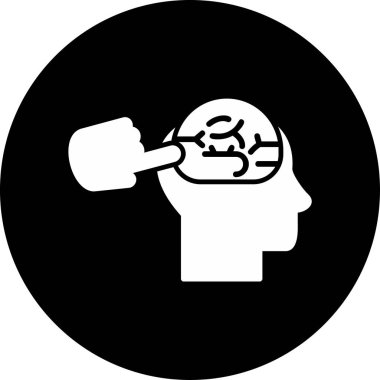 Tetik. Web simgesi basit illüstrasyon