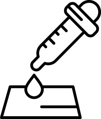 Göz Düşürücü simgesinin vektör çizimi