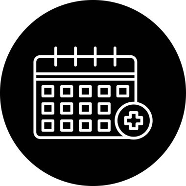 Tıbbi atamanın basit vektör tasarımı