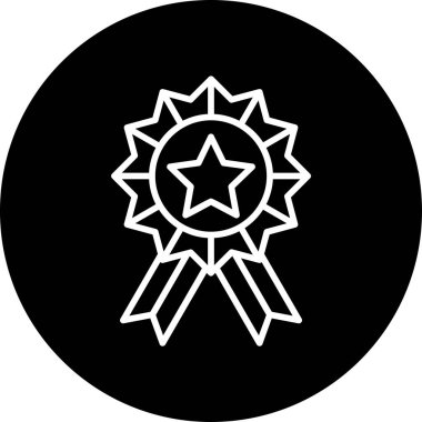 Başarı simgesi, vektör illüstrasyonu