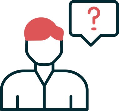 Yokluk simgesi vektör illüstrasyon tasarımı