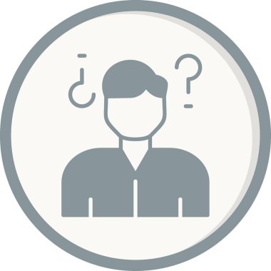 Karışıklık Ağ ikonu vektör illüstrasyonu