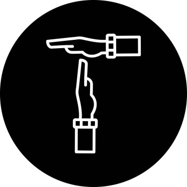 zaman aşımı simgesi vektör illüstrasyonu