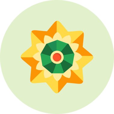 İyileşmek için kutsal mandala 'nın ana hatlarını çiz.