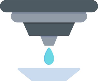 Mürekkep. Web simgesi basit illüstrasyon