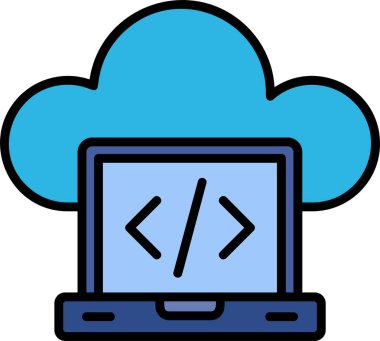 veri bulut hesaplama. Web simgesi