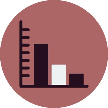 Basit ürün simgesi izole edilmiş arkaplan