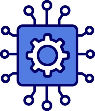 Dijital simge. Web tasarımı için özet çizim vektörü
