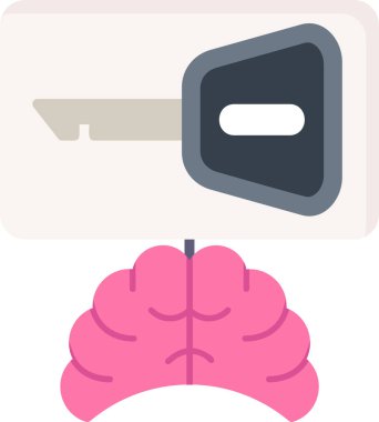 anahtar web simge vektör çizim 