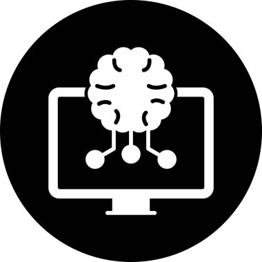 Öğrenmek. Web simgesi vektör illüstrasyonu