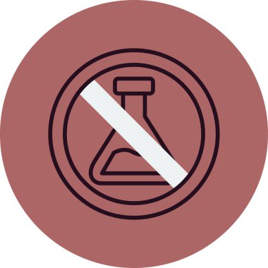 Kimyasal Simge Yok 'un vektör çizimi 