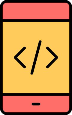 Basit Uygulama simgesinin vektör çizimi