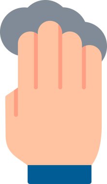 El simgesi, basit vektör çizim