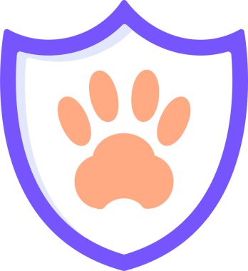 kalkan ağ simgesi vektör illüstrasyonu