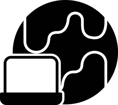 vector illustration of Analysis modern icon