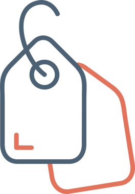 Fiyat etiketi vektör illüstrasyonu 