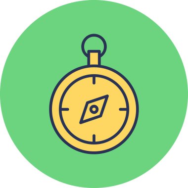 Pusula simgesi vektör resimlemesi 