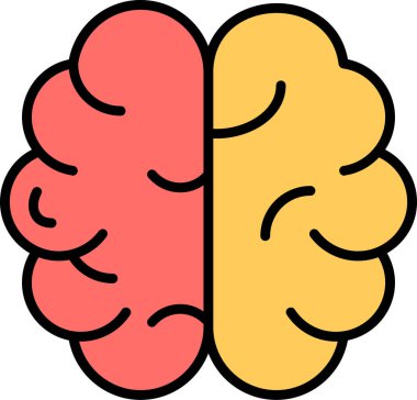 Zihinsel Sağlık ikonu konsept vektör çizimi