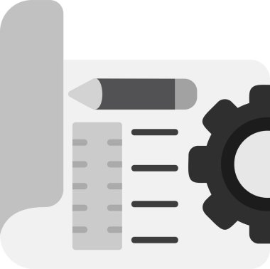 Ayrıntılı plan. Web simgesi vektör illüstrasyonu