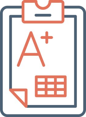 Pano simgesi, vektör illüstrasyonu basit tasarım