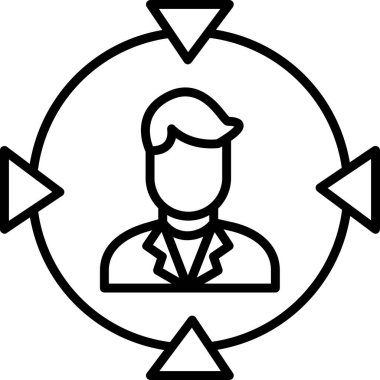 Konum haritası işaretleyici. vektör simgesi