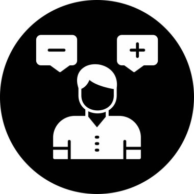 Fizibilite. Web simgesi vektör illüstrasyonu