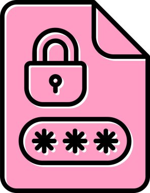 Bir belge simgesinin temiz ve basit vektör illüstrasyonu.