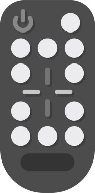 Uzak web simgesi vektör illüstrasyonu