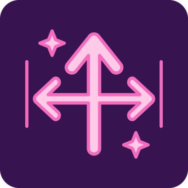 Oklar. Web simgesi basit illüstrasyon