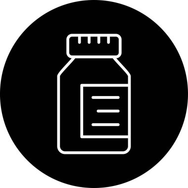 uyuşturucu ve hap ikonu vektör illüstrasyonu